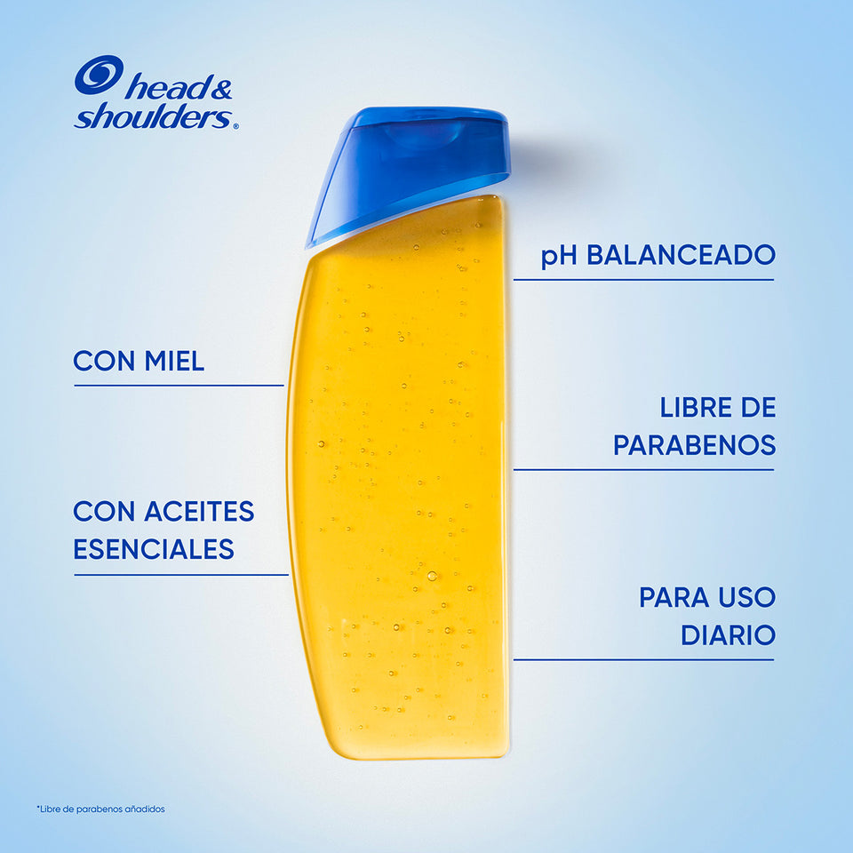 Head & Shoulders ha desarrollado la fórmula más nutritiva de su portafolio que nutre, retiene la hidratación y elimina la caspa del cuero cabelludo seco.