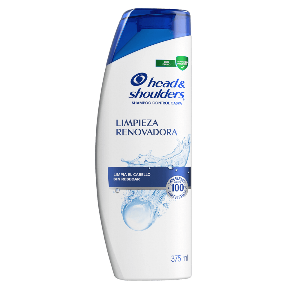 Botella de shampoo Limpieza Renovadora de Head & Shoulders